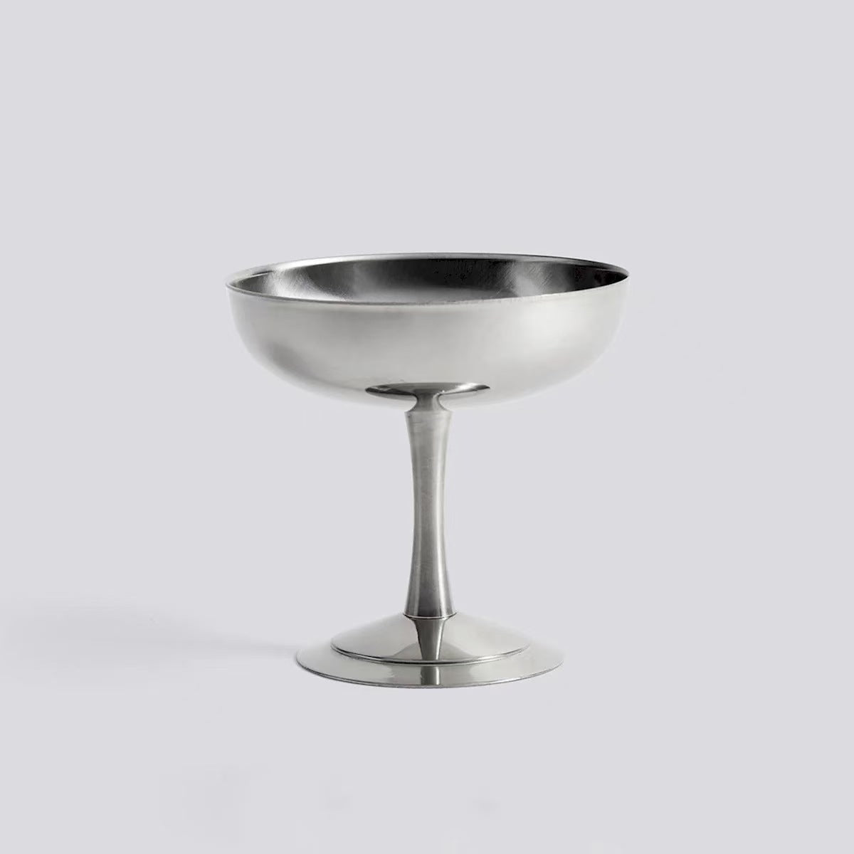 Ins food blogger's stainless steel high footed cup, home ice cream cup, creative light luxury foreign wine cup, dessert bowl