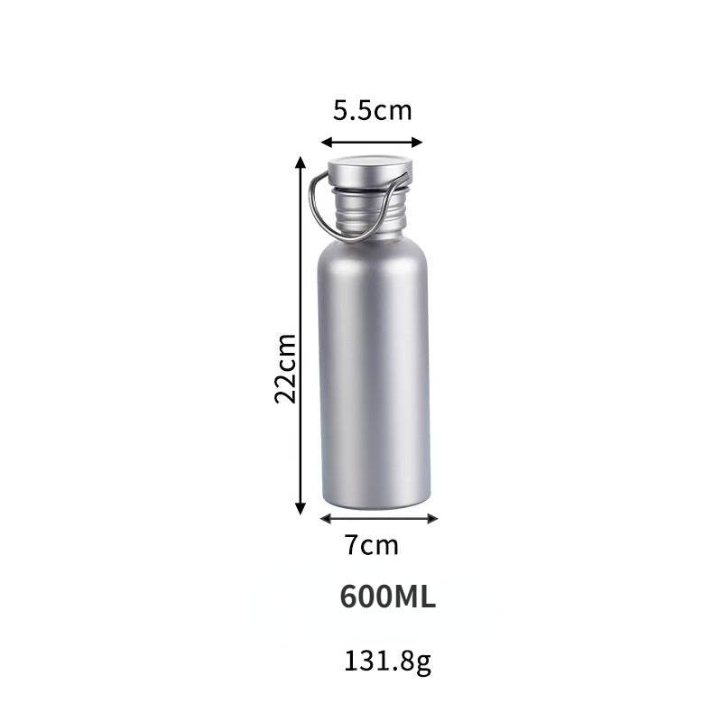 Pure titanium cycling outdoor sports kettle, lightweight and portable