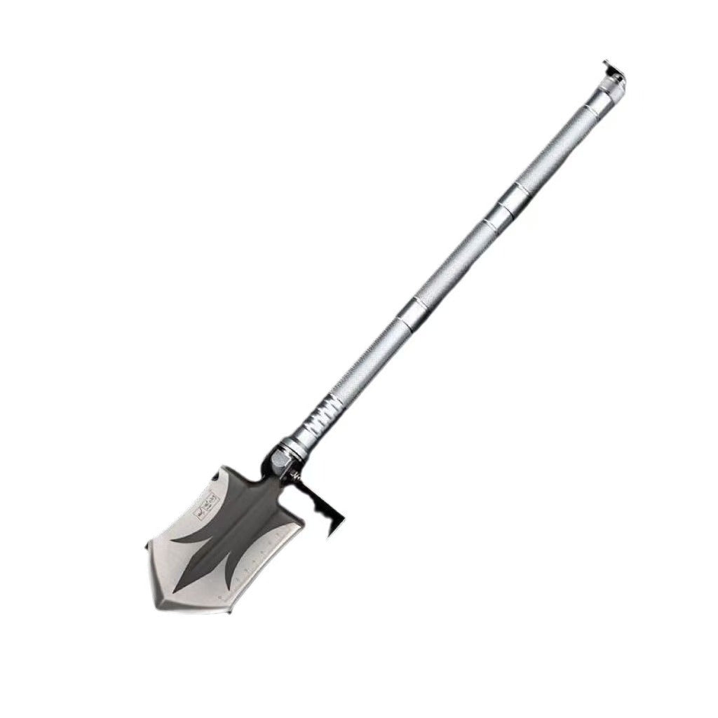 Portable outdoor engineer shovel camping vehicle tool manganese steel field fishing shovel