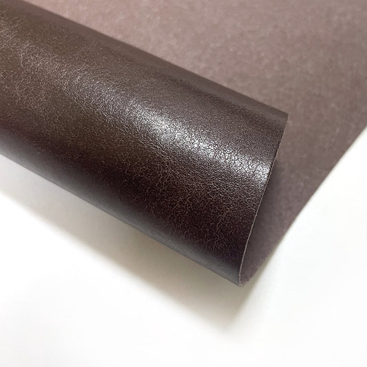 Hot pressed color changing PU leather 0.6mm mad cowhide notebook leather cover artificial leather handbag luggage pressure changing leather