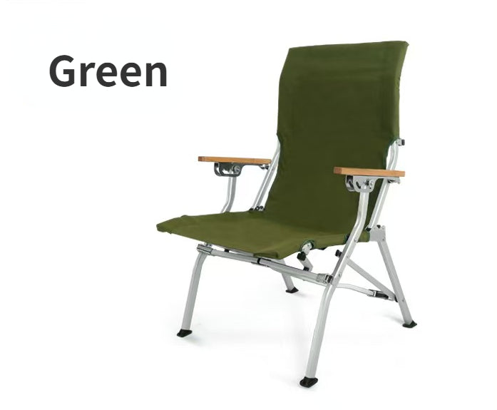Outdoor aluminum alloy gear adjustment sea dog chair folding chair portable fishing leisure camping