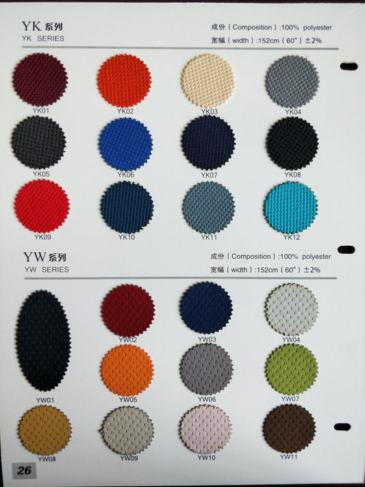 YW Series Office Furniture Fabrics – High-Performance Upholstery for Modern Workspaces