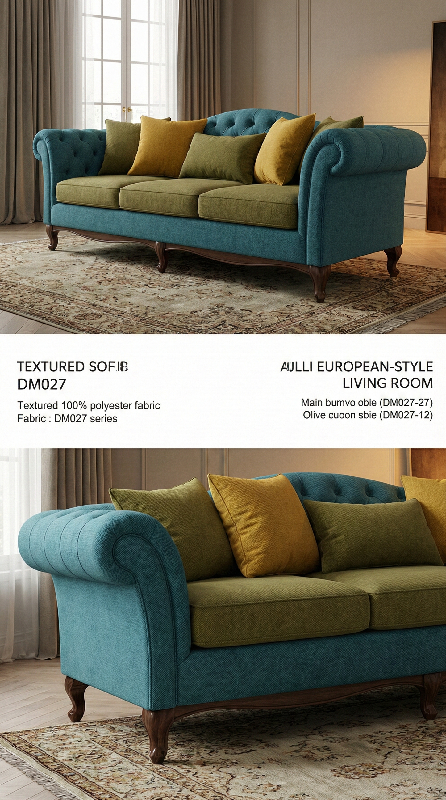 DM027 Series Office Furniture Fabrics | Durable & Stylish Upholstery for Modern Workspaces – Youcheng Textiles